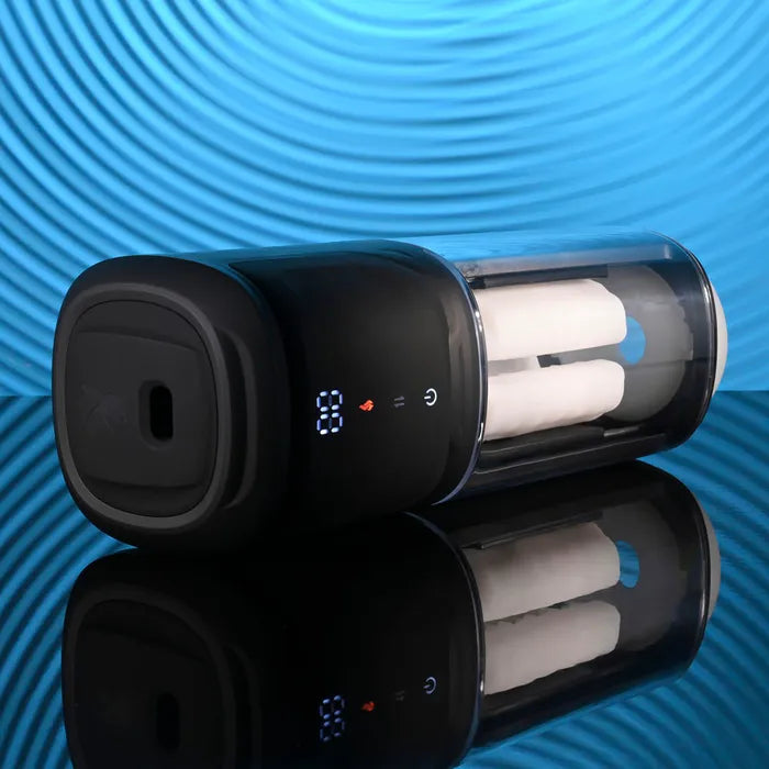 Playboy Pleasure SIDE PIECE USB Rechargeable Warming Auto Stroker Playboy Pleasure