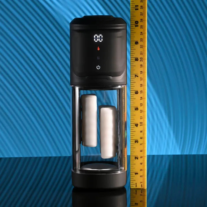 Playboy Pleasure SIDE PIECE USB Rechargeable Warming Auto Stroker Playboy Pleasure