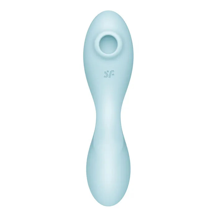 Satisfyer Curvy Trinity 5 USB Rechargeable Air Pulse Stimulator & Vibrator With App Control Satisfyer