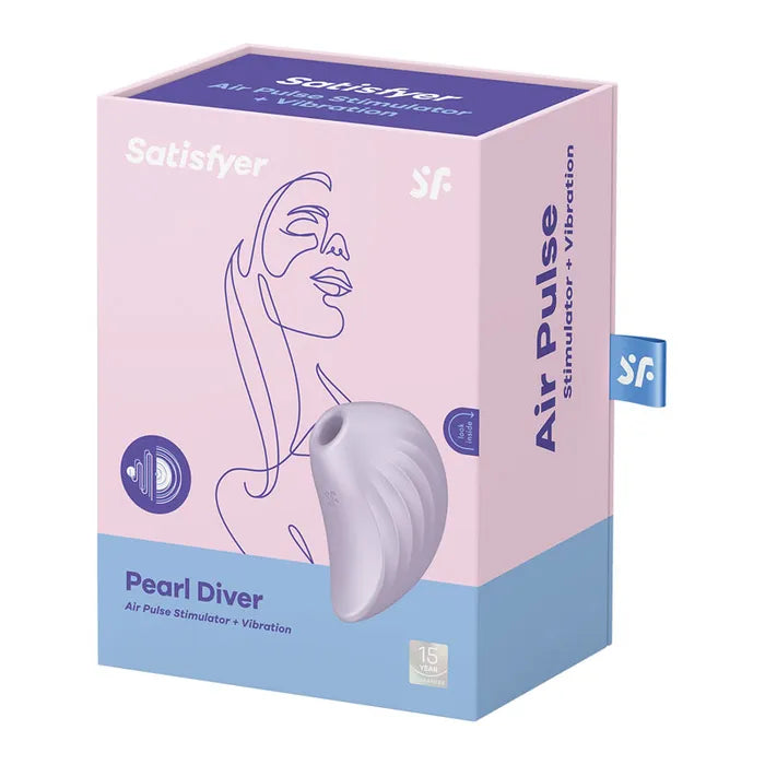 Satisfyer Pearl Diver USB Rechargeable Air Pulsation Stimulator Satisfyer