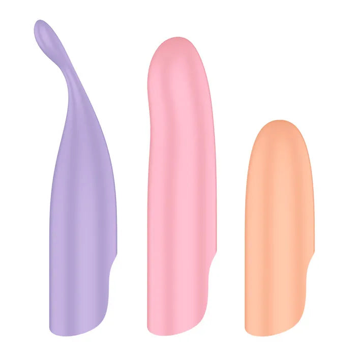 Satisfyer Playful Four USB Rechargeable Vibrator With 4 Interchangeable Pleasure Set Satisfyer
