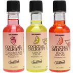 Doc Johnson GoodHead Cocktail Delights Flavoured Warming Oral Sex Gels 59ml Bottles Set of 3 Doc Johnson