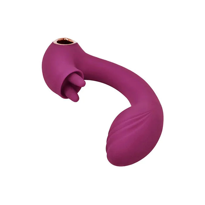 Adam & Eve ROSE GOLD CLIT TICKLER USB Rechargeable Rabbit Vibrator Adam & Eve