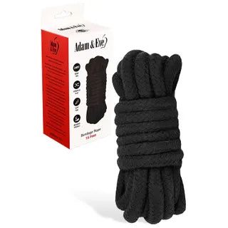 Adam & Eve BONDAGE ROPE Black