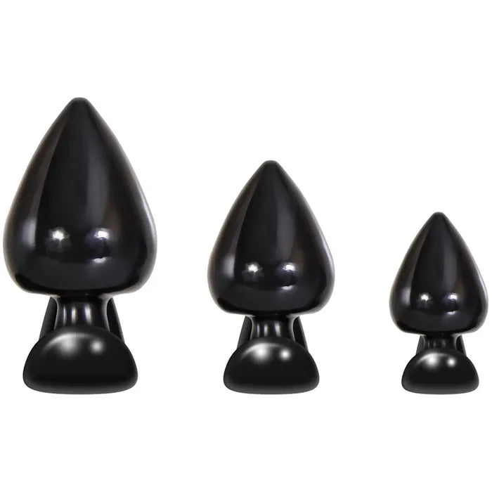 Evolved Anal Delights Butt Plugs Set Of 3 Sizes Evolved