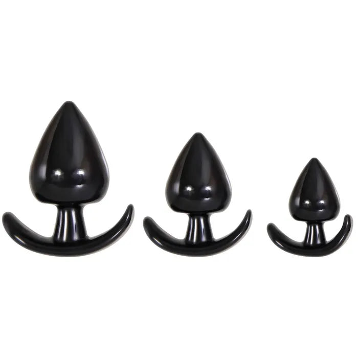 Evolved Anal Delights Butt Plugs Set Of 3 Sizes Evolved