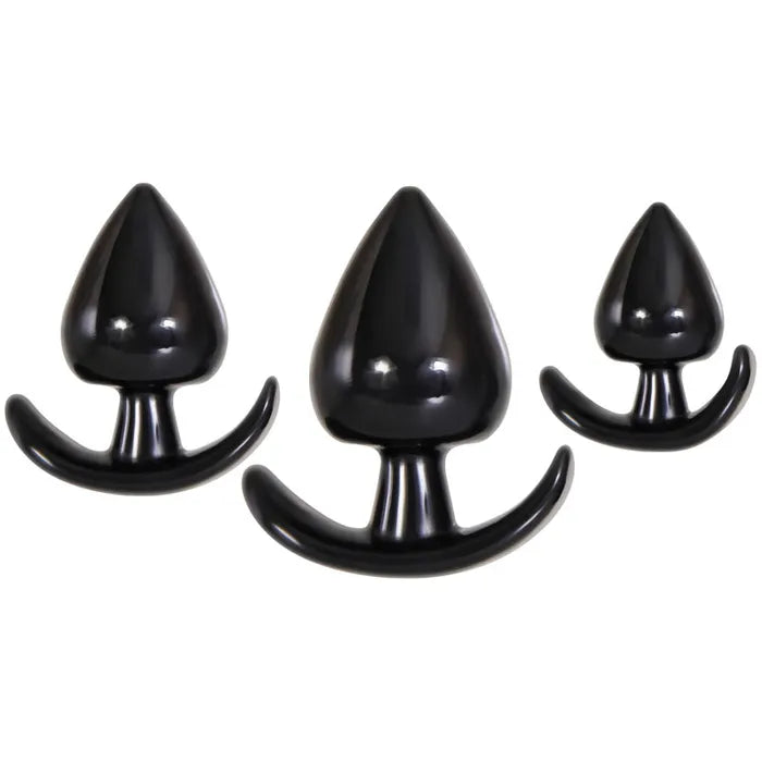 Evolved Anal Delights Butt Plugs Set Of 3 Sizes Evolved