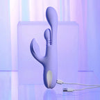 Playboy Pleasure NUBBIN RUBBIN USB Rechargeable Thrusting Rabbit Vibrator Playboy Pleasure