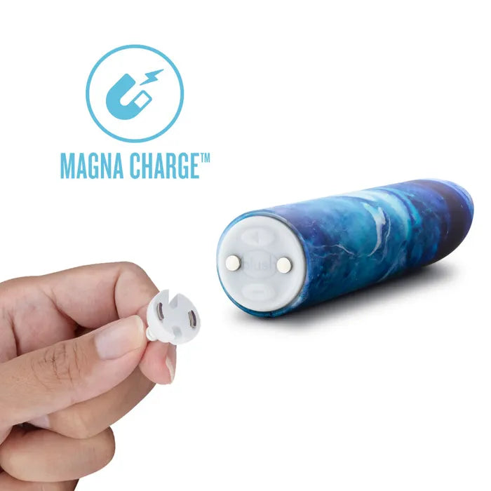 Blush Novelties Limited Addiction Mesmerize Power Vibe USB Rechargeable Bullet Vibrator 10.2cm Blush Novelties