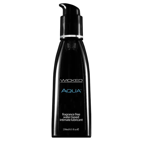 Wicked Aqua Water Based Lubricant 4 Oz Bottle Wicked