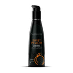 Wicked Aqua Sweet Peach Flavoured Water Based Lubricant 2 Oz Bottle Wicked