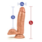 Blush Novelties Coverboy Manny The Fireman Dong 6.75 Inch