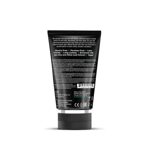 Wicked Jelle Water Based Anal Lubricant 4 Oz Bottle Wicked