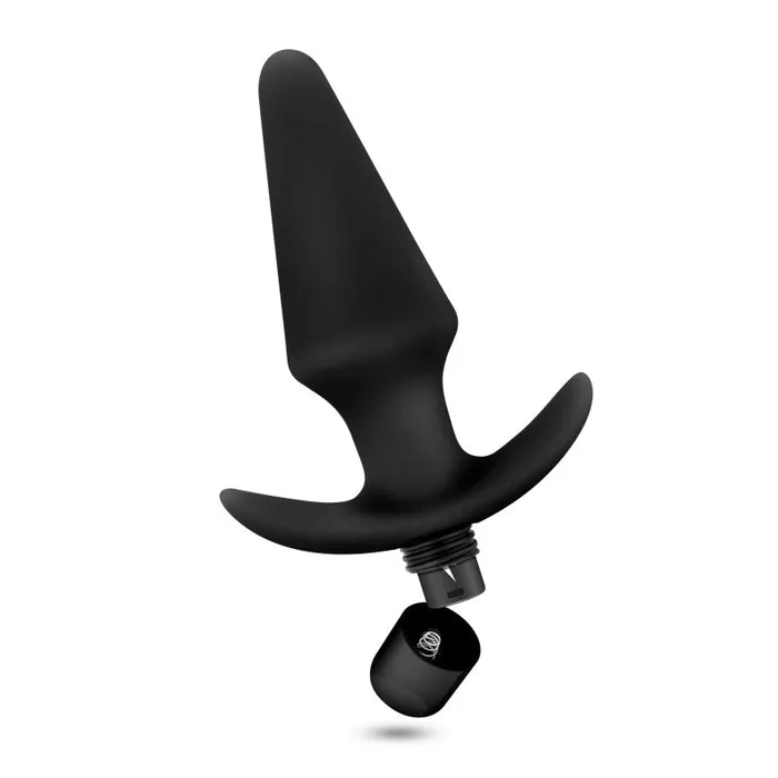 Blush Novelties Anal Adventures Platinum Vibrating Butt Plug 5 Inch