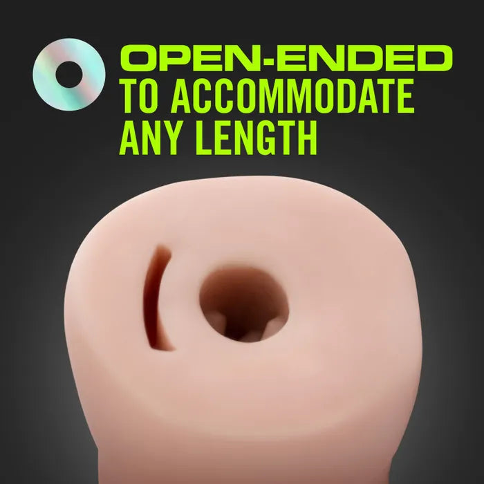 Blush Novelties M For Men Self Lubricating Vibrating Strokers 3 Pack Blush Novelties