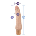 Blush Novelties Dr Skin Cock Vibe 7 Vibrating Dong 8.5 Inch
