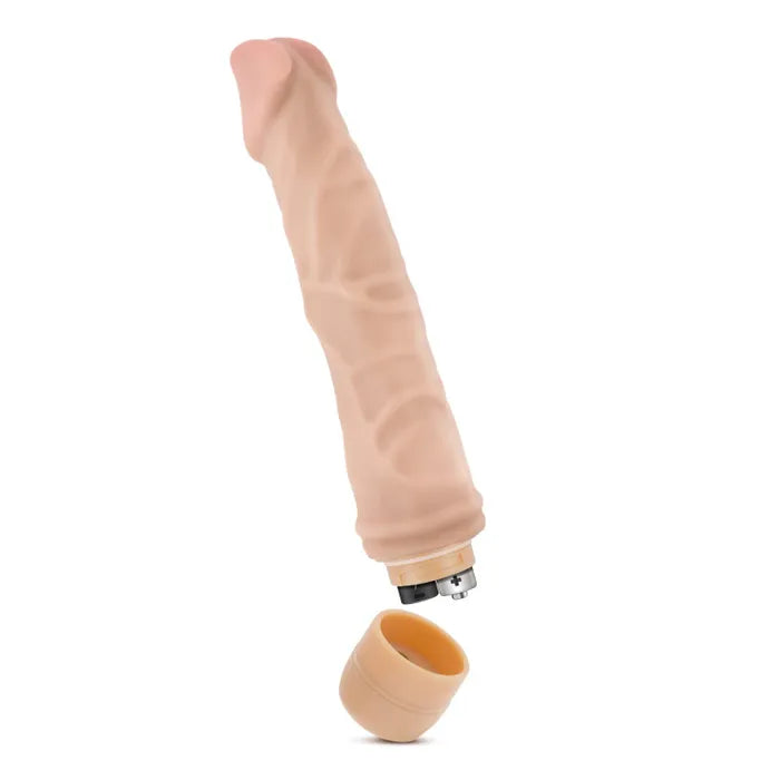 Blush Novelties Dr Skin Cock Vibe 6 Vibrating Dong 8.5 Inch