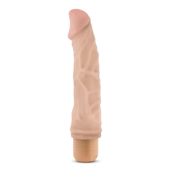 Blush Novelties Dr Skin Cock Vibe 6 Vibrating Dong 8.5 Inch