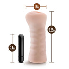 Blush Novelties M For Men Ashley Vibrating Vagina Stroker