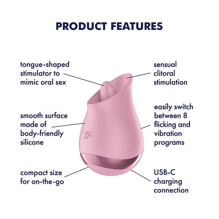 Satisfyer Tongue Player SB Rechargeable Flicking Stimulator Satisfyer