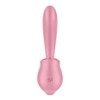 Satisfyer Tongue Genius USB Rechargeable Vibrator With Flicking Clit Stimulator Satisfyer