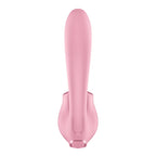 Satisfyer Tongue Genius USB Rechargeable Vibrator With Flicking Clit Stimulator Satisfyer