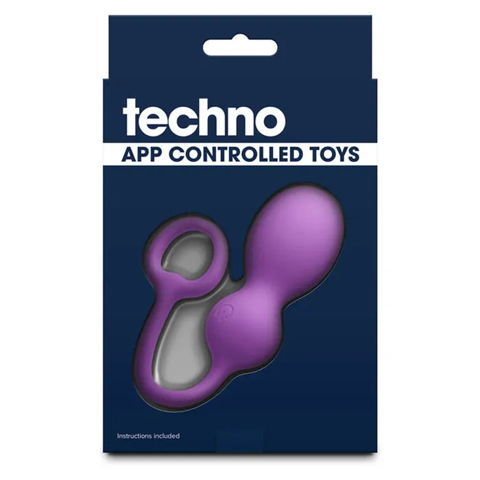 NS Novelties Techno Bop USB Rechargeable Vibrating Kegel Exerciser With App Contol