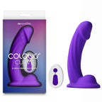 NS Novelties Colours Curve USB Rechargeable Vibrating Dildo With Wireless Remote 6 Inch