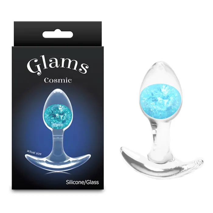 NS Novelties Glams Cosmic Small Butt Plug 8.1cm