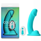 NS Novelties Colours Curve USB Rechargeable Vibrating Dildo With Wireless Remote 6 Inch