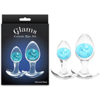 NS Novelties Glams Cosmic Butt Plugs Set Of 2 Sizes