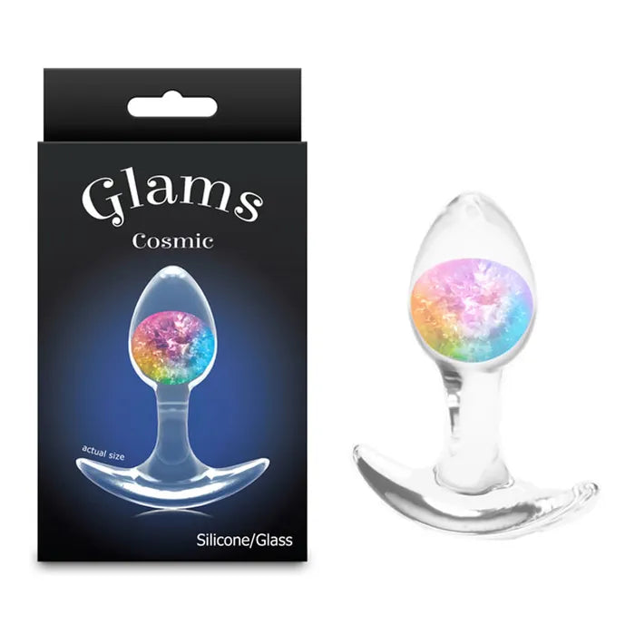 NS Novelties Glams Cosmic Small Butt Plug 8.1cm