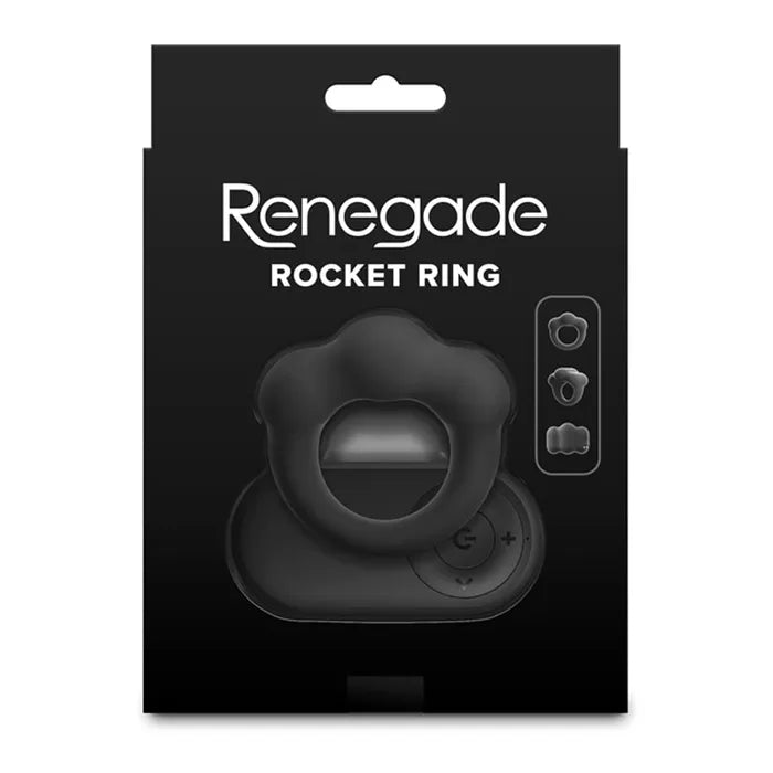 NS Novelties Renegade Rocket Ring USB Rechargeable Vibrating Cock Ring With Wireless Remote