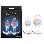 NS Novelties Glams Cosmic Butt Plugs Set Of 2 Sizes