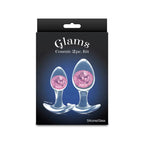 NS Novelties Glams Cosmic Butt Plugs Set Of 2 Sizes