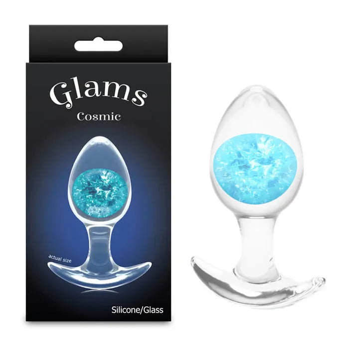 NS Novelties Glams Cosmic Medium Butt Plug 9.5cm