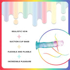 Excellent Power Jellido Dildo Clear Coloured 18cm