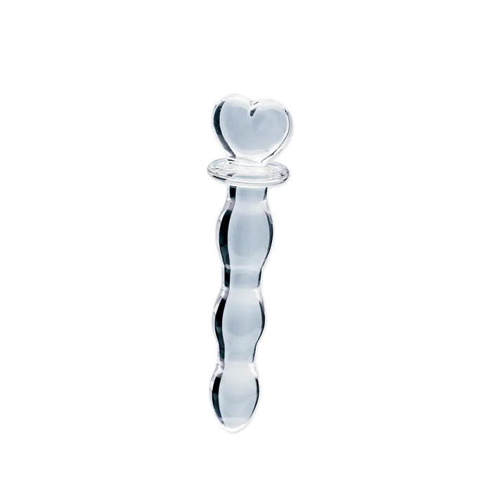 Creative Conceptions Clarity Heras Cascade  Glass Dildo 15cm