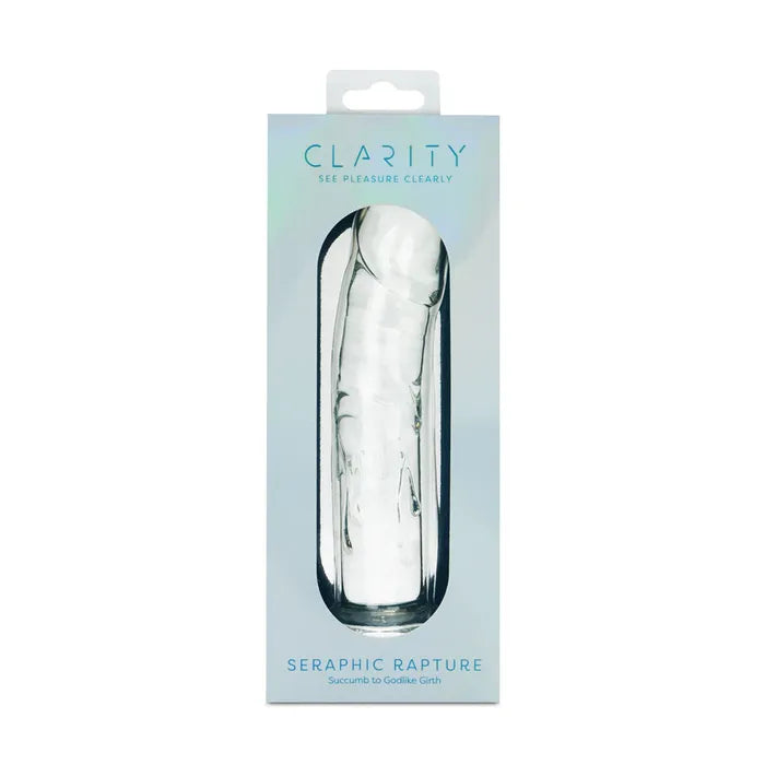 Creative Conceptions Clarity Seraphic Rapture Glass Dildo 17.8cm