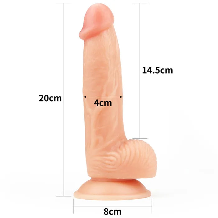 Lovetoy The Ultra Soft Dude Dong 8 Inch
