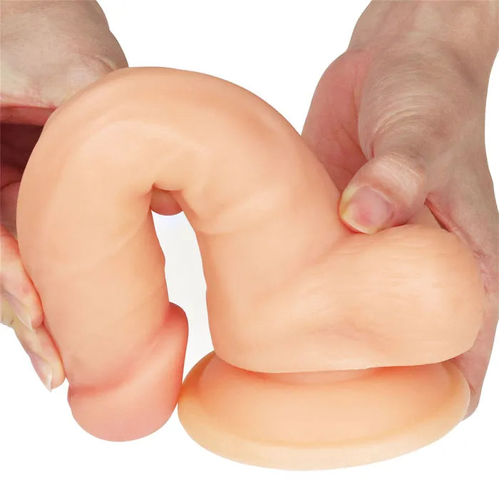Lovetoy The Ultra Soft Dude Dong 8 Inch Flesh