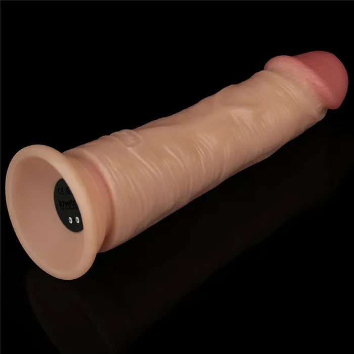 Lovetoy Power Basics USB Rechargeable Vibrating Dong Flesh