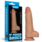 Lovetoy Power Basics USB Rechargeable Vibrating Dong Flesh