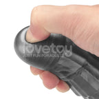 Lovetoy King Sized Vibrating Vibrax Slider USB Rechargeable Vibrating Dildo Grey