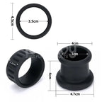 Lovetoy Pinnacle Pro Twin Grip Enhancer Cock & Balls Ring Black