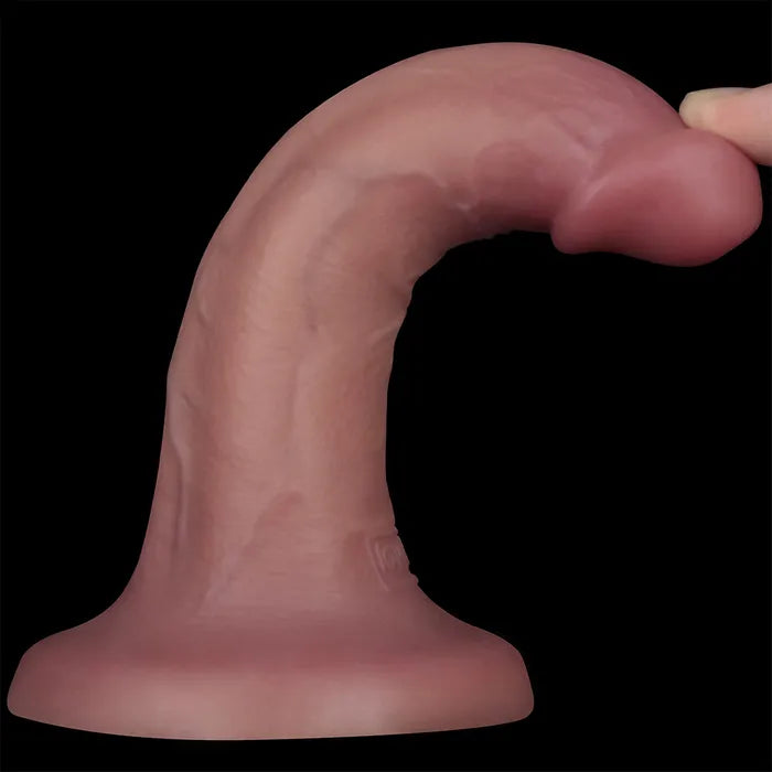 Lovetoy Dual Density Power Cock USB Rechargeable Vibrating Dong Flesh