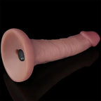 Lovetoy Dual Density Power Cock USB Rechargeable Vibrating Dong Flesh