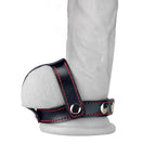 Lovetoy Bondage Fetish T Style Leather Cock Ring With Ball Divider Cock Ring Black