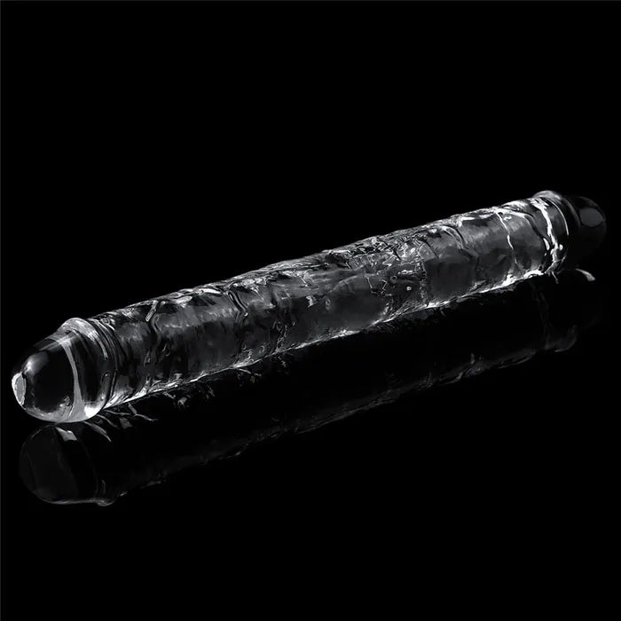 Lovetoy Flawless Clear Double Dildo 12 Inch Clear
