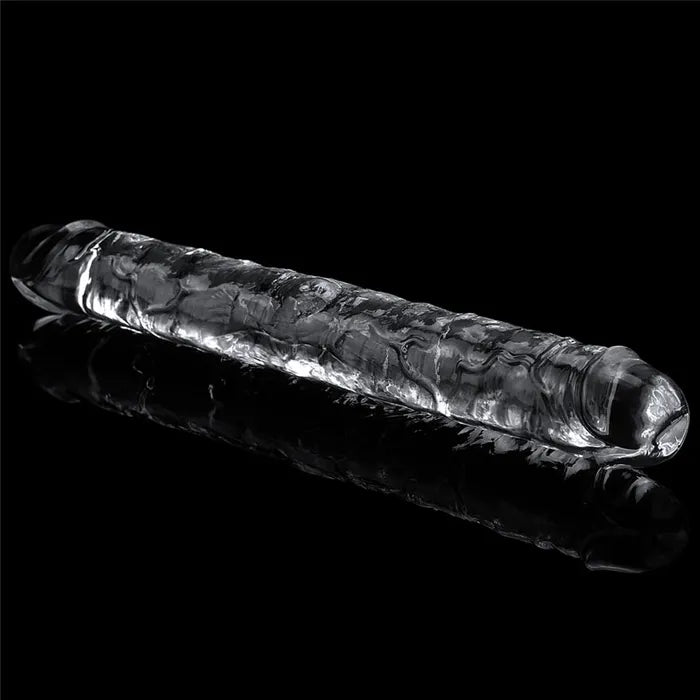 Lovetoy Flawless Clear Double Dildo 12 Inch Clear